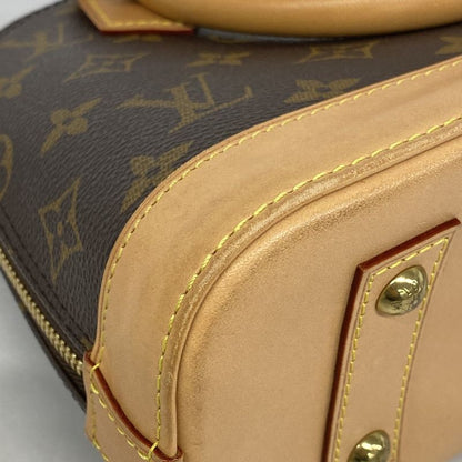 Louis Vuitton Handbag Monogram Alma BB M53152 Brown 2way Bag Ladies