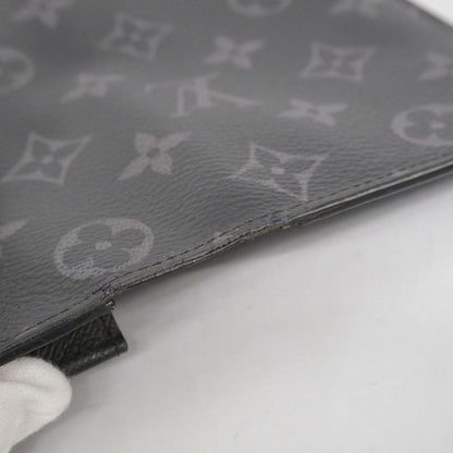 Louis Vuitton Long Wallet Monogram Eclipse Portefeuille Brother M61697 Black