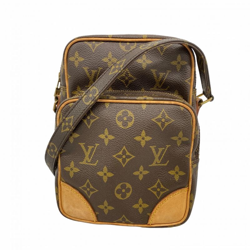 Louis Vuitton Shoulder Bag Monogram Amazon M45236 Brown Women's