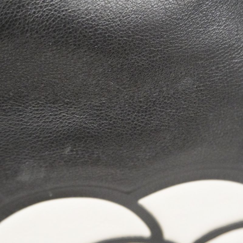Chanel Tote Bag Camellia Lambskin Black Chien Pangold Hardware Women's