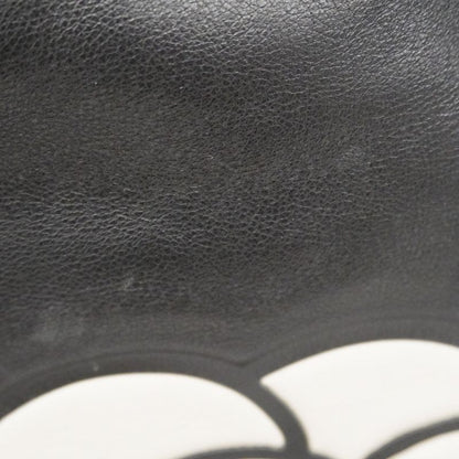 Chanel Tote Bag Camellia Lambskin Black Chien Pangold Hardware Women's