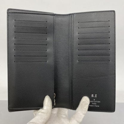 Louis Vuitton Long Wallet Monogram Eclipse Portefeuille Brother M61697 Black