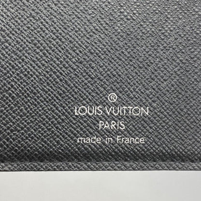 Louis Vuitton Long Wallet Damier Graphite Portefeuille Brother N62665 Black