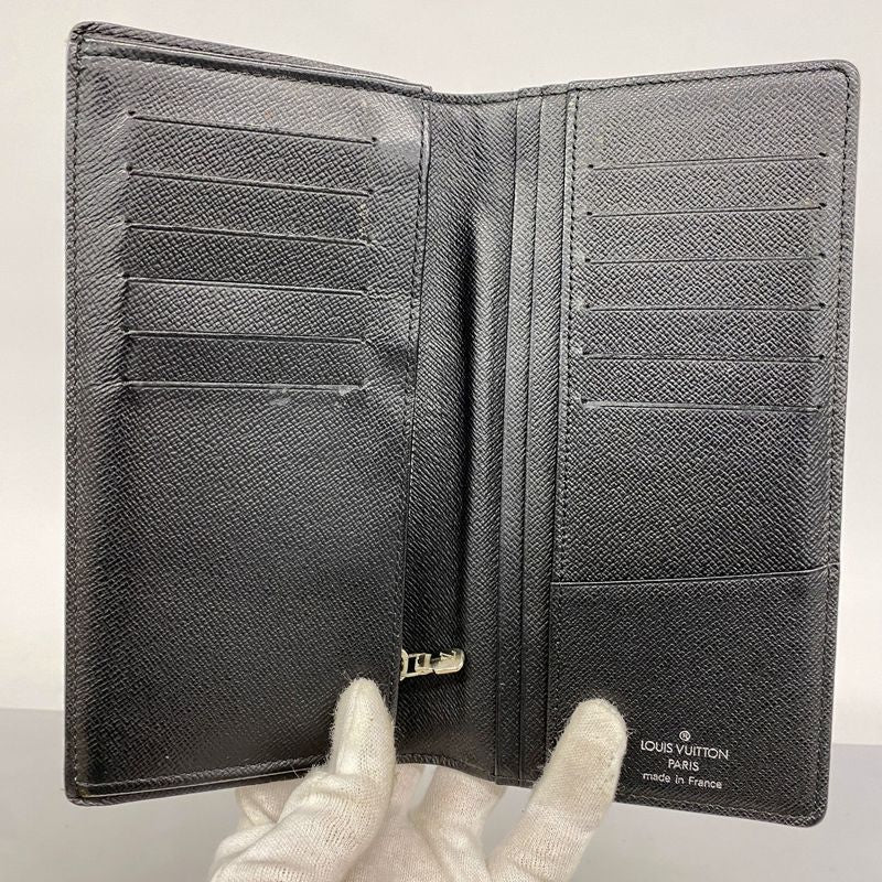 Louis Vuitton Long Wallet Damier Graphite Portefeuille Brother N62665 Black