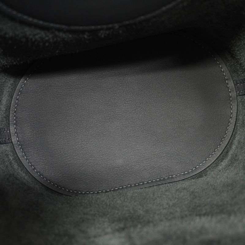 Hermes Handbag in the Loop 18 Monochrome Taurillon Clemence Grimisty K Engraved