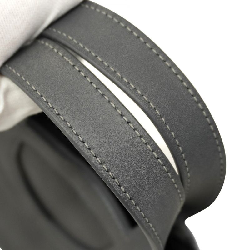 Hermes Handbag in the Loop 18 Monochrome Taurillon Clemence Grimisty K Engraved