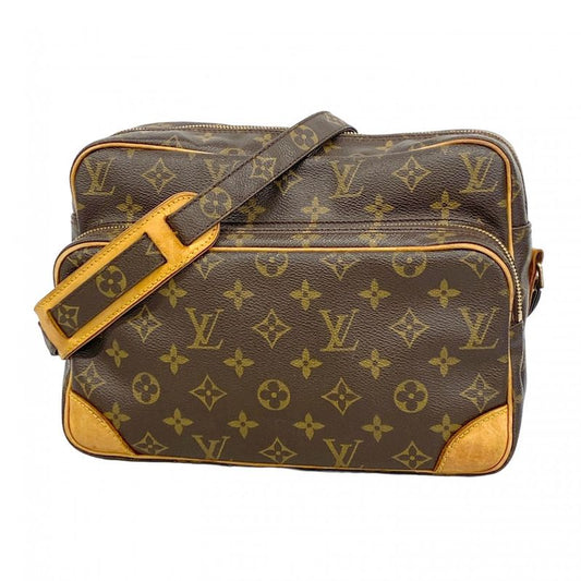 Louis Vuitton Shoulder Bag Monogram Nile M45244 Brown Ladies