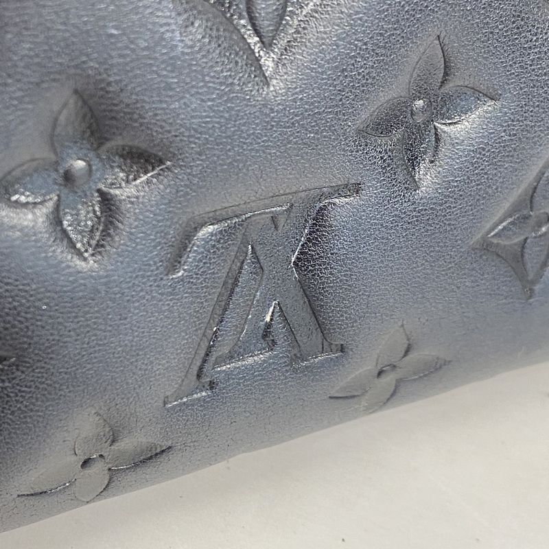 Louis Vuitton Long Wallet Monogram Embossed Zippy Wallet M81510 Noir Black Men