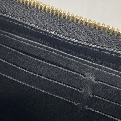 Louis Vuitton Long Wallet Monogram Embossed Zippy Wallet M81510 Noir Black Men