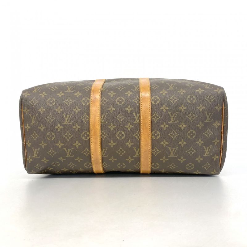 Louis Vuitton Boston Bag Monogram Keepall 45 M41428 Brown Men Women Unisex