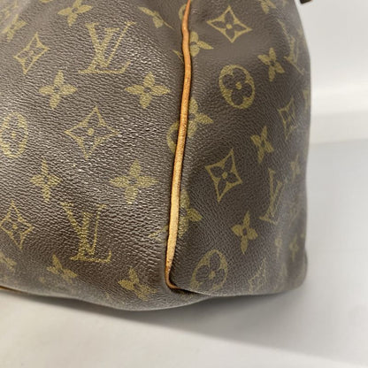 Louis Vuitton Boston Bag Monogram Keepall 45 M41428 Brown Men Women Unisex