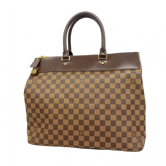 Louis Vuitton Boston Bag Damier Greenwich PM N41165 Ebene Men's Women's Unisex