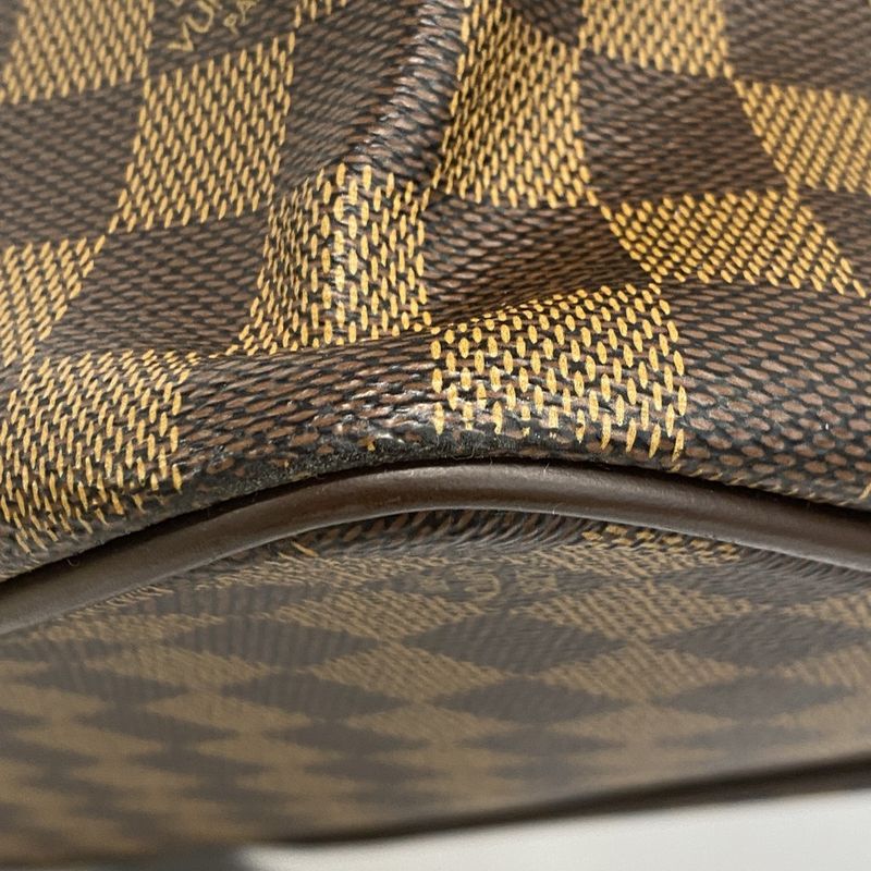 Louis Vuitton Boston Bag Damier Greenwich PM N41165 Ebene Men's Women's Unisex