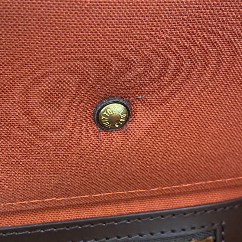 Louis Vuitton Boston Bag Damier Greenwich PM N41165 Ebene Men's Women's Unisex