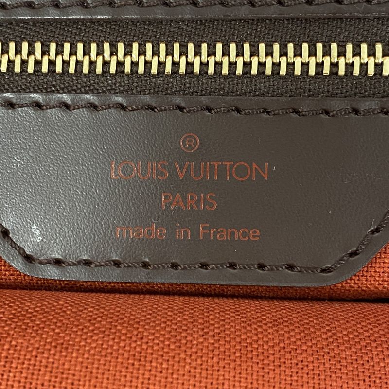 Louis Vuitton Boston Bag Damier Greenwich PM N41165 Ebene Men's Women's Unisex