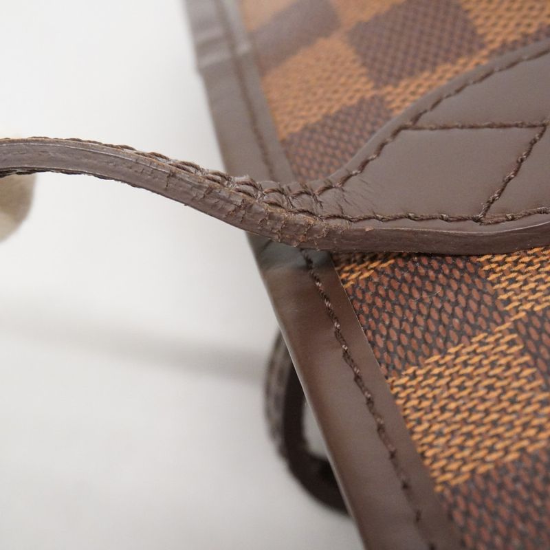 Louis Vuitton Tote Bag Damier Neverfull MM N51105 Ebene Ladies