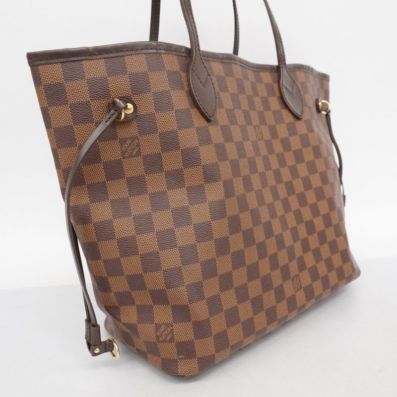 Louis Vuitton Tote Bag Damier Neverfull MM N51105 Ebene Ladies