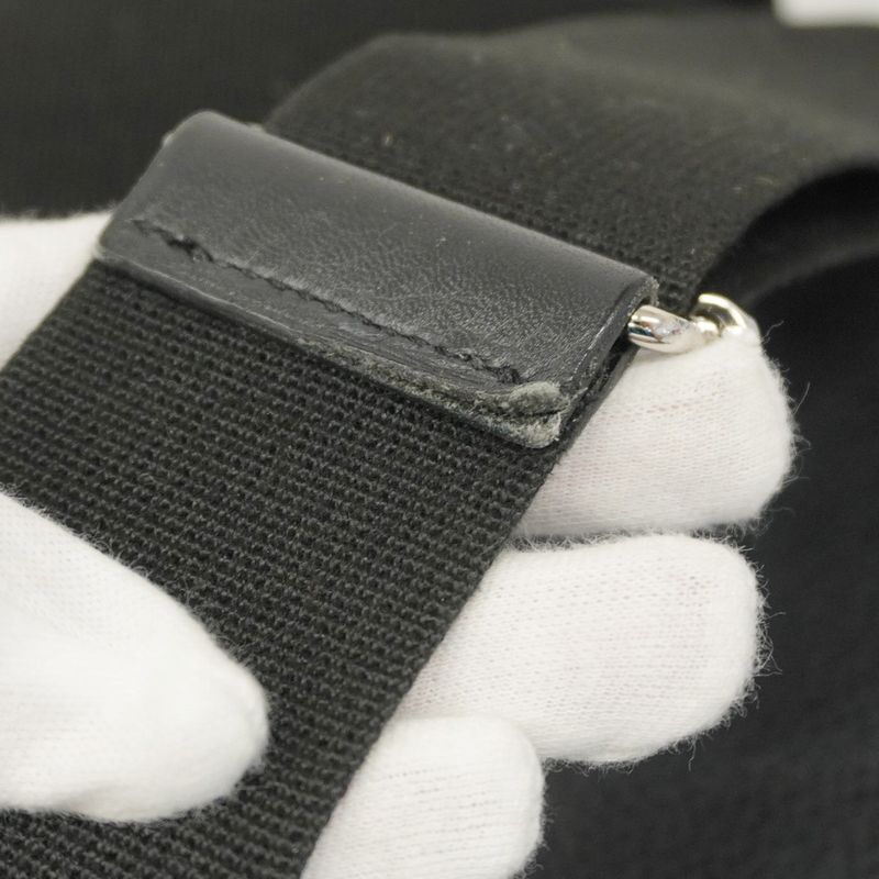 Hermes Shoulder Bag Evelyn 3pm Taurillon Clemence Black Silver Hardware a