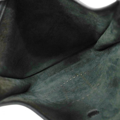 Hermes Shoulder Bag Evelyn 3pm Taurillon Clemence Black Silver Hardware a