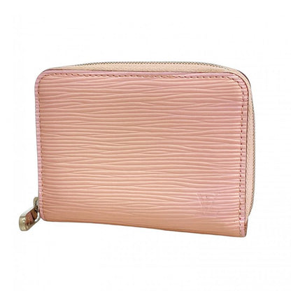 Louis Vuitton Coin Case Epi Zippi Coin Purse M61206 Rose Ballerine Women's