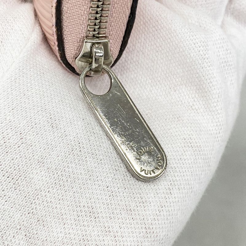 Louis Vuitton Coin Case Epi Zippi Coin Purse M61206 Rose Ballerine Women's