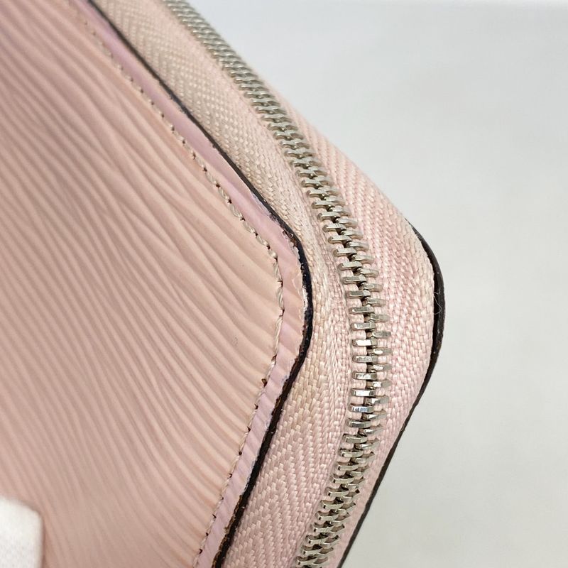 Louis Vuitton Coin Case Epi Zippi Coin Purse M61206 Rose Ballerine Women's