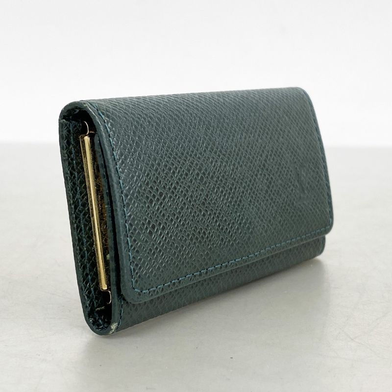 Louis Vuitton Key Case Taiga Multicles 4 M30524 Epi Sea Men's