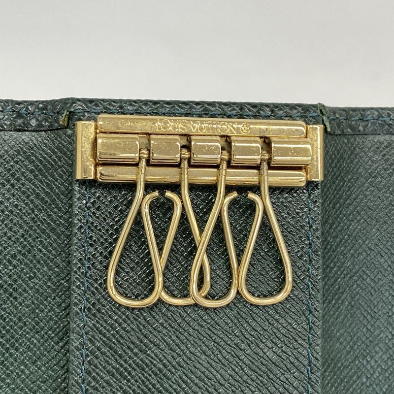 Louis Vuitton Key Case Taiga Multicles 4 M30524 Epi Sea Men's