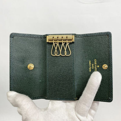 Louis Vuitton Key Case Taiga Multicles 4 M30524 Epi Sea Men's