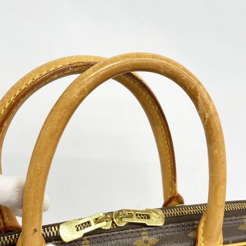 Louis Vuitton Business Bag Monogram Porte Documents Voyage M53361 Brown Men's