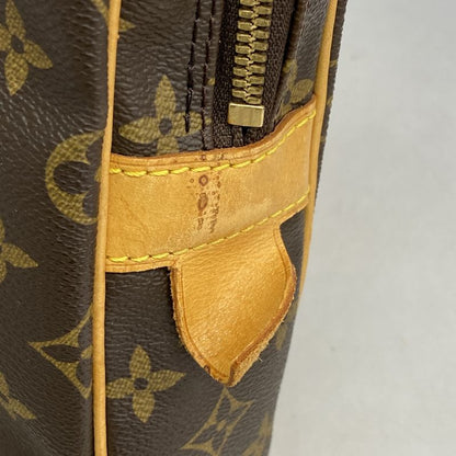 Louis Vuitton Business Bag Monogram Porte Documents Voyage M53361 Brown Men's