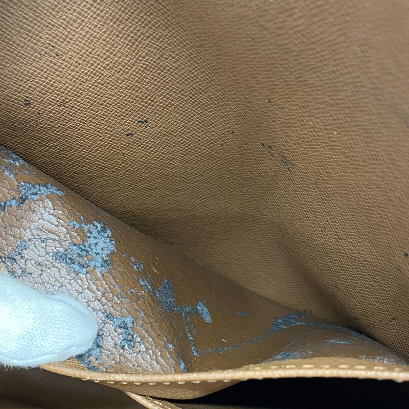 Louis Vuitton Business Bag Monogram Porte Documents Voyage M53361 Brown Men's