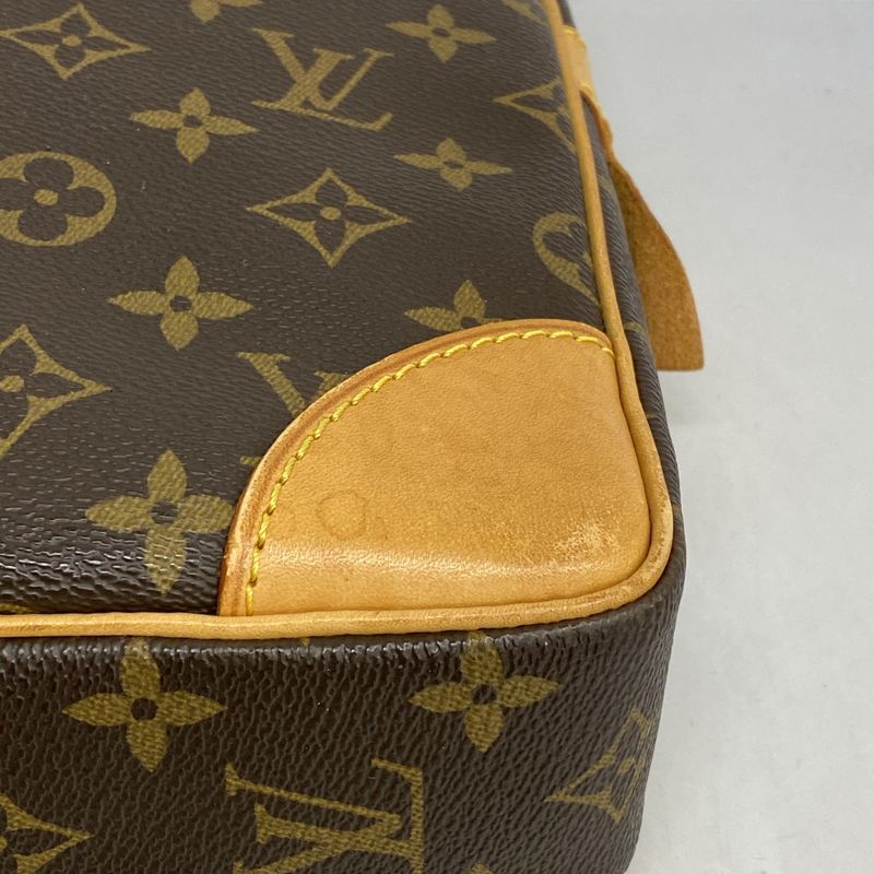 Louis Vuitton Business Bag Monogram Porte Documents Voyage M53361 Brown Men's