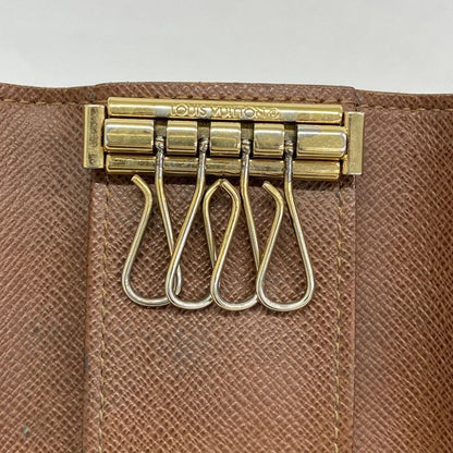 Louis Vuitton Key Case Monogram Multicles 4 M69517 Brown Men Women Unisex