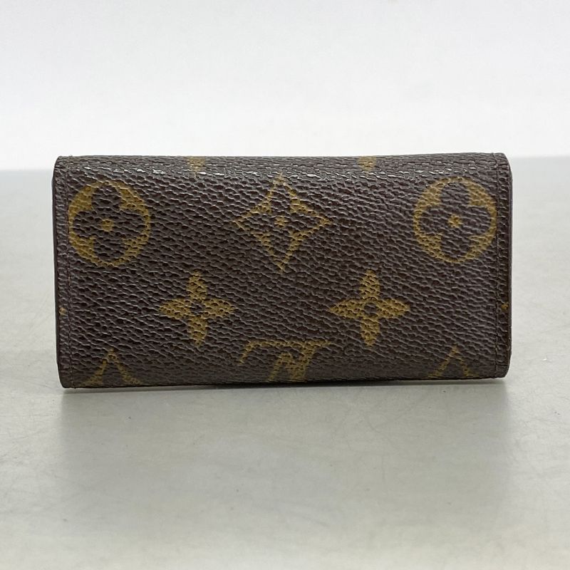Louis Vuitton Key Case Monogram Multicles 4 M69517 Brown Men Women Unisex