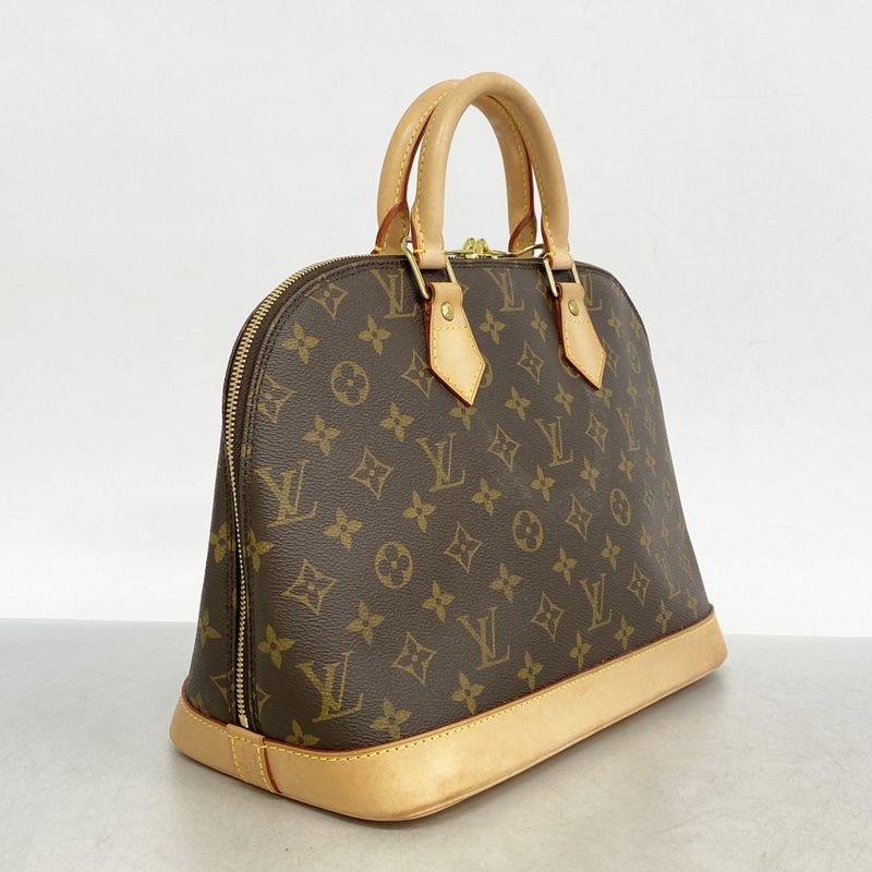 Louis Vuitton Handbag Monogram Alma M51130 Brown Ladies