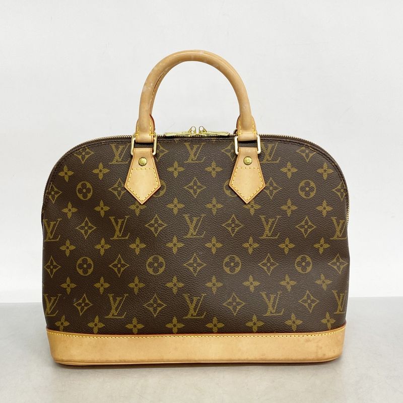 Louis Vuitton Handbag Monogram Alma M51130 Brown Ladies
