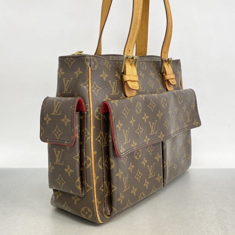 Louis Vuitton Shoulder Bag Monogram Multiplicity M51162 Brown Women's