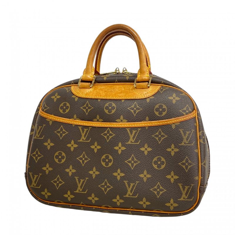 Louis Vuitton Handbag Monogram Trouville M42228 Brown Ladies