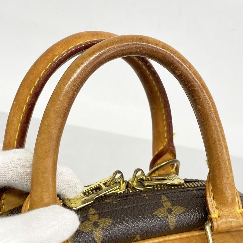 Louis Vuitton Handbag Monogram Trouville M42228 Brown Ladies