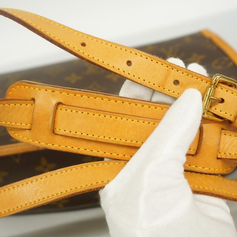 Louis Vuitton Shoulder Bag Monogram Sologne M42250 Brown Ladies