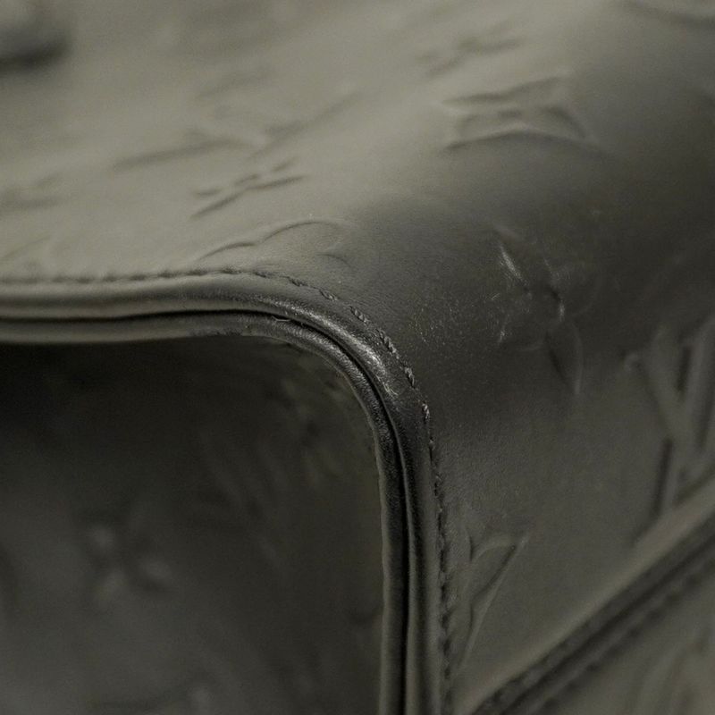 Louis Vuitton Handbag Monogram Bold on the Go PM M14576 Black 2way Bag Ladies