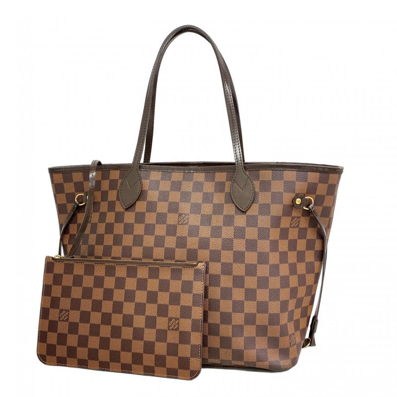 Louis Vuitton Tote Bag Damier Neverfull MM N40599 Ebene Ladies