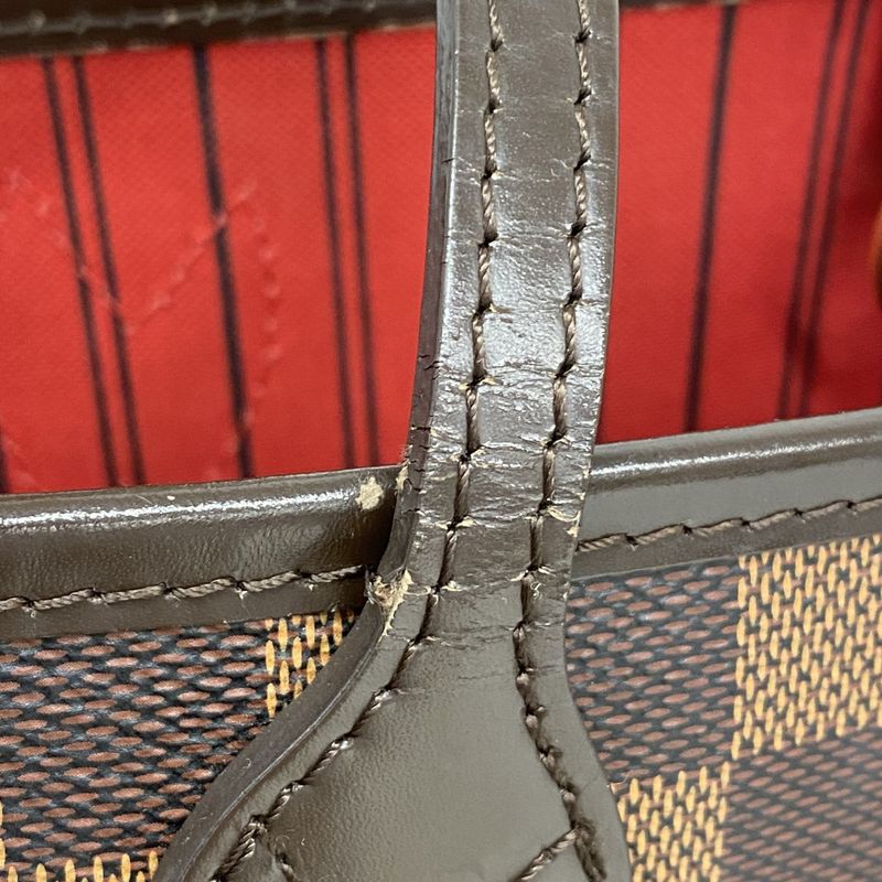 Louis Vuitton Tote Bag Damier Neverfull MM N40599 Ebene Ladies