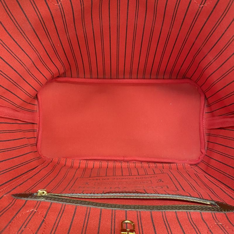 Louis Vuitton Tote Bag Damier Neverfull MM N40599 Ebene Ladies