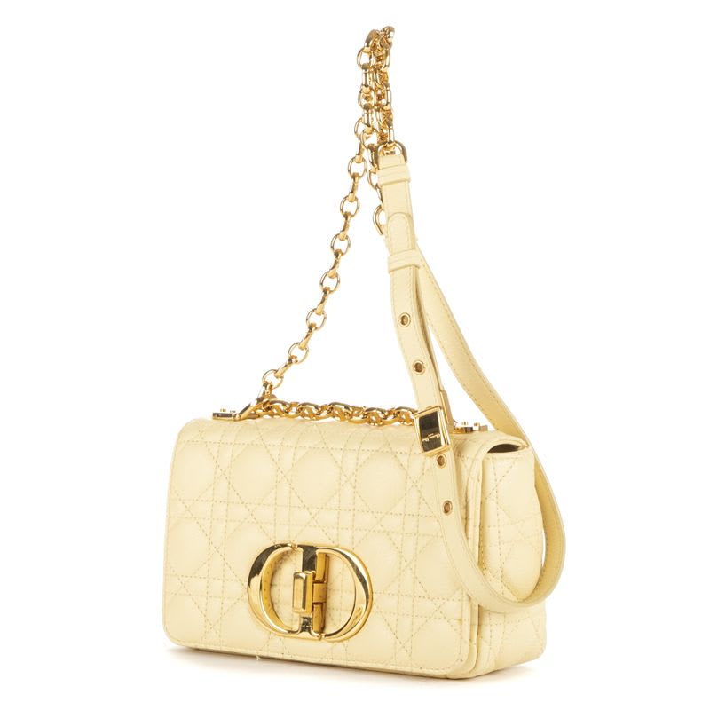 Dior Camera Bag Vanilla Cannage Leather