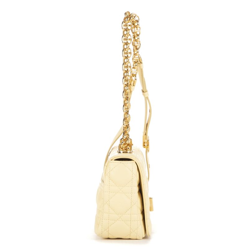 Dior Camera Bag Vanilla Cannage Leather