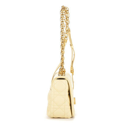 Dior Camera Bag Vanilla Cannage Leather
