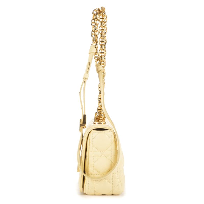 Dior Camera Bag Vanilla Cannage Leather