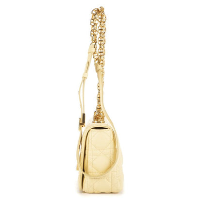Dior Camera Bag Vanilla Cannage Leather